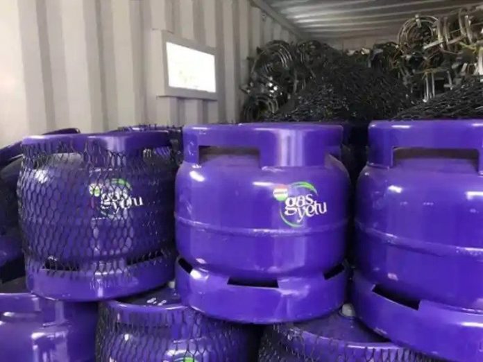 The 'Gas Yetu' brand sold under its Mwananchi Gas program. The program collapsed in 2018 after thousands of faulty cylinders were supplied to Nock. [Photo/ File]