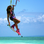 kite surfing in Lamu