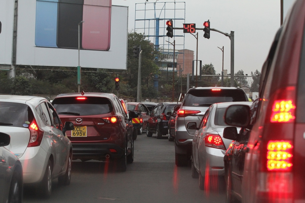 traffic jam in Nairobi