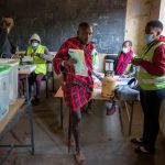 Kenyans have turned out in numbers for the 2022 polls, and will be watching the Independent Electoral and Boundaries Commission (IEBC) keenly as they await the results. [Photo/ Al Jazeera]