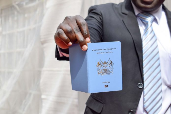 The EAC e-passport has a 10-year validity period. [Photo/ Hapakenya]
