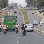 Ngong' Road (pictured) is among the affected roads. It will be closed at the junction of Ngong Road 1st Avenue (opposite NHIF). [Photo/ Construction Review]