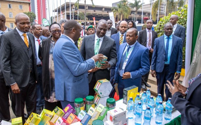 President William Ruto has expressed Kenya's commitment to making the most of the AfCTA. [Photo/ @WilliamsRuto]