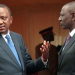 President Ruto (r) and his Deputy Rigathi Gachagua campaigned on a promise to empower 'Hustlers' and slammed the Uhuru Kenyatta (l) administration of alleged State capture, claiming that selfish interests were to blame for controversial policies and projects.