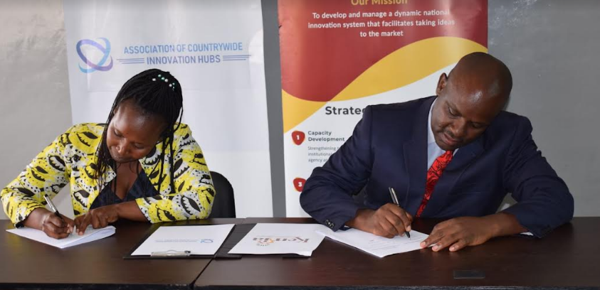 keNIA and Countrywide sign an MOU to run regional innovation weeks culminating into a national event, Kenya Innovation Week