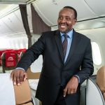 Kenya Airways CEO Allan Kilavuka. The airline will operate a Boeing 737-800 for the Mombasa-Dubai direct flight. [Photo/ The Africa Report]