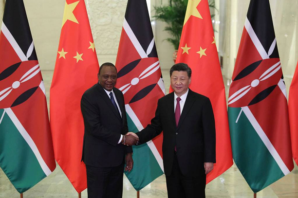 he previous administration led by former President Uhuru Kenyatta, pictured here with Xi Jinping, cited confidentiality clauses in the agreement, and the possible injuring of relations with China. [Photo/ CGTN]