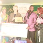 Investigative journalist and Africa Uncensored CEO John-Allan Namu at the HRD awards on December 2, 2022. [Photo/ DefendersKE]