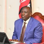President William Ruto chairing the first paperless cabinet meeting on January 31, 2023 as the government launches a digitization drive. [Photo/ State House Kenya]