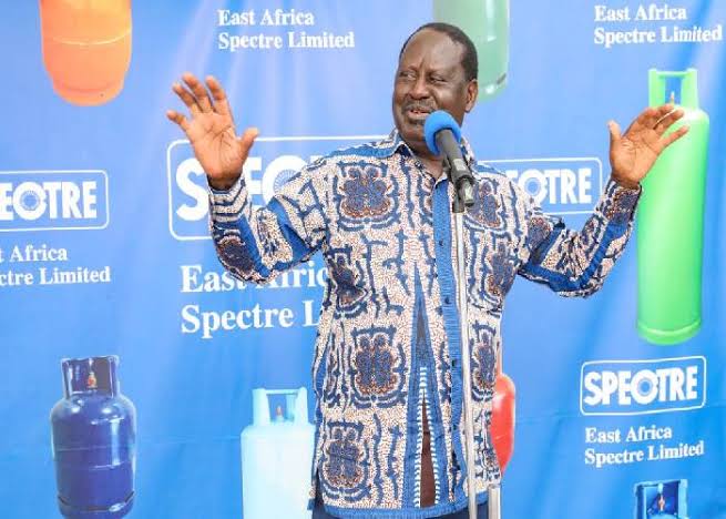 Raila Odinga pictured at a past EA Spectre event. [Photo/ EA Spectre]