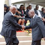 President William Ruto pictured with former Senator Gideon Moi at a past event. [Photo/ RAG]