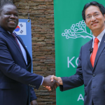 Zoho Kenya country head Veerakumar Natarajan and Zoho MEA operations president Hyther Nizam