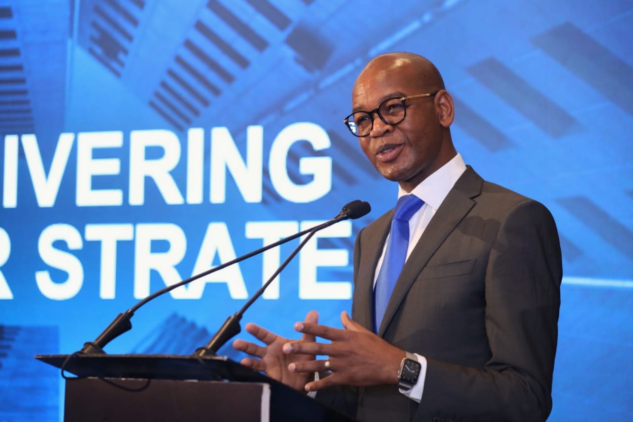 Oigara welcomed the results stating that it would serve as a strong foundation for the bank's yet to be unveiled three-year strategy. [Photo/ Stanbic Bank Kenya]