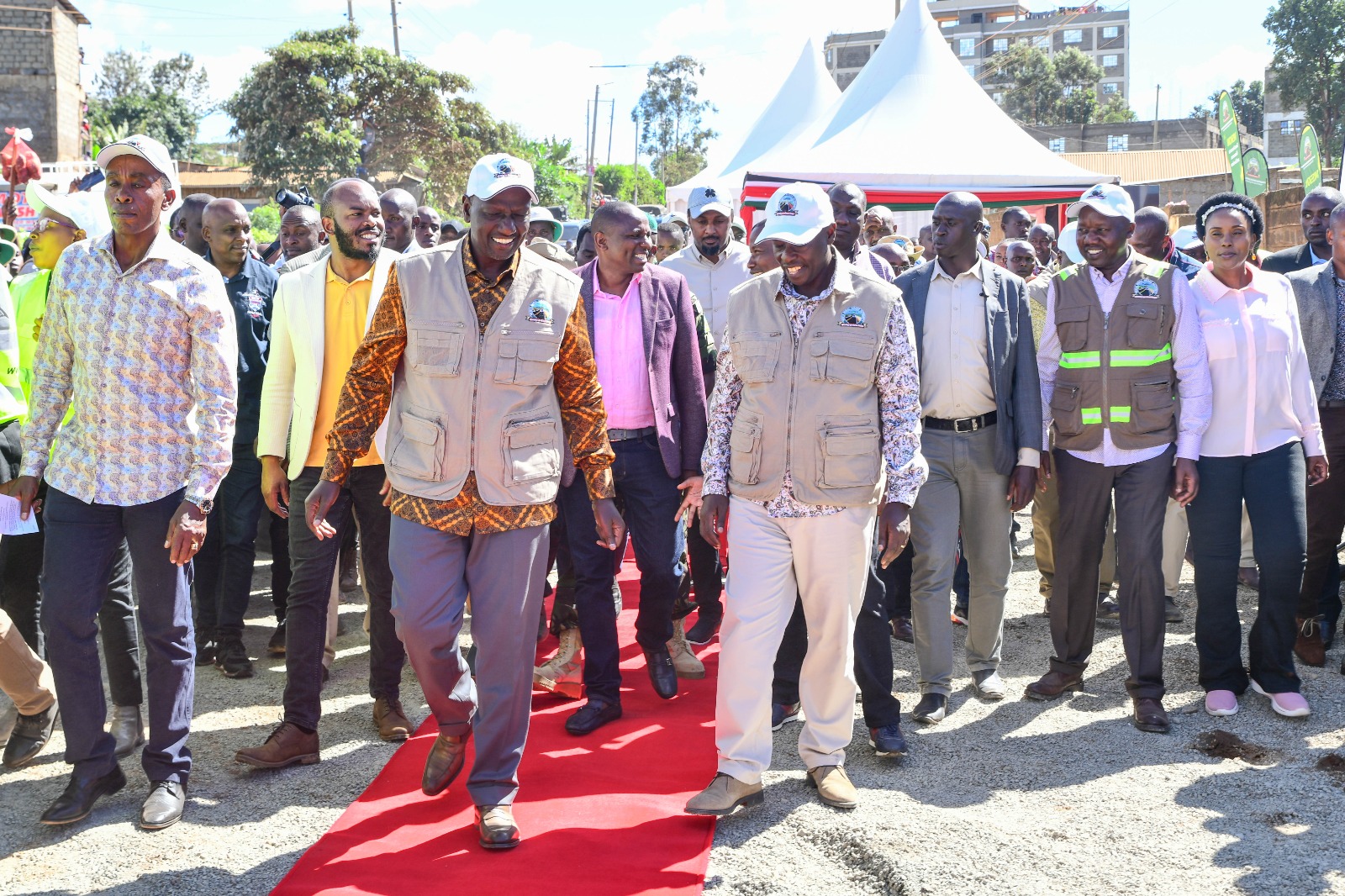 President William Ruto at a function in Kiambu County on April 15, 2023. [Photo/ @WilliamsRuto]