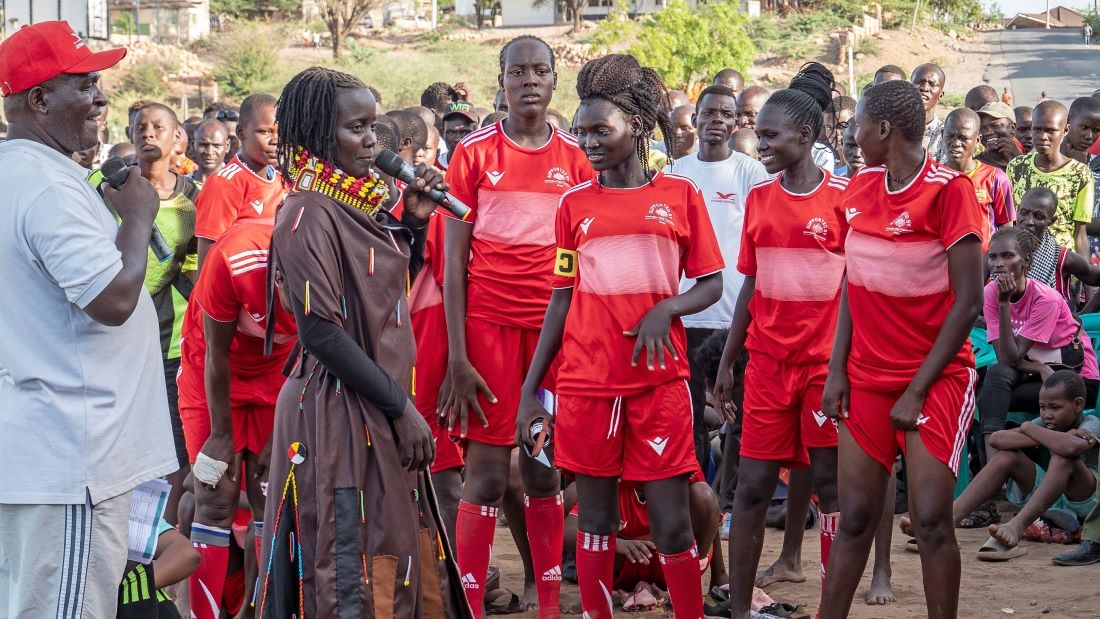 Turkana women football tournament
