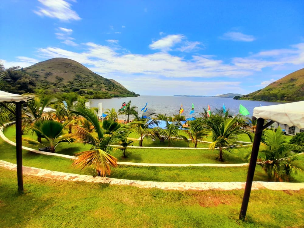 The view of Lake Victoria at Che's Bay Beach Resort. The resort is owned by Sports CS Ababu Namwamba. [Photo/ Che's Bay]