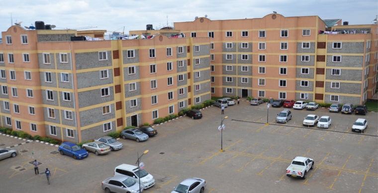 A section of 360° Apartments in Syokimau, Machakos county associated with National Assembly Speaker Moses Wetangula.