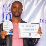 Andrew Muriungi - MD Rhino Mabati Factory wins Digital Tech 100 awards 2023