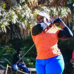 Diana Mbuba, above, registered her win after 22nd hole sudden death to emerge victorious. (Photo: Courtesy)