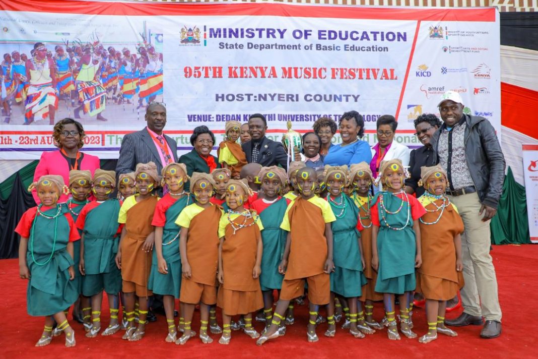 KENYA NATIONAL MUSIC FESTIVALS IN NYERI - Ezra Chiloba