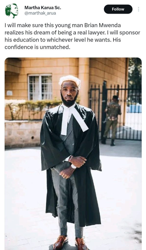 Martha Karua parody account
