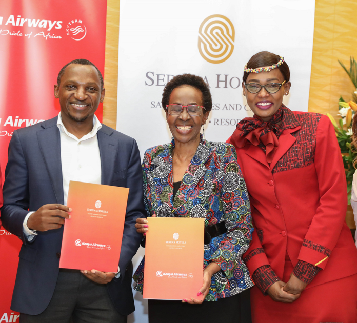 Kenya Airways Serena partnership
