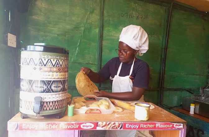 Nisha Jepkoech - Making Chapati Business in Kenya today