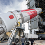 USA rockets to land on moon surface