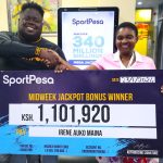 SportPesa jackpot winner Irene Auko