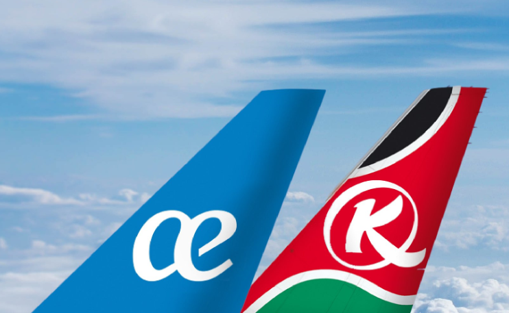 Air Europa and KQ logos