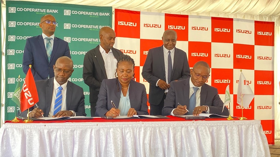 Isuzu East Africa Co-operative Bank partnership