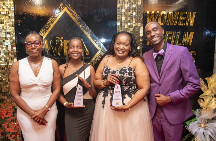 Trailblazers, Head of Channels, M-Net East Africa, Margaret Mathore, Best Director Student Film, Lynn Gitau, Academy Director, MultiChoice Talent Factory East Africa, Victoria Goro, Actor and Director, Michael "Smallz" Munyoki, celebrating excellence in cinema at the 5th edition of Women In Film Awards