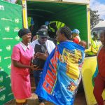 A section of women was overwhelmed by emotions and could be seen thanking Odibets staff as they embraced them.