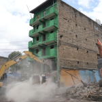 People Feared to Be Trapped After Building Under Demolition Collapses in Nairobi