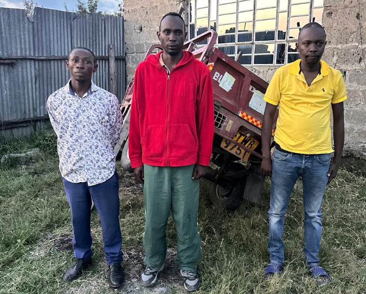 Former Kenya Navy Officer Among Those Arrested in Connection to Tuktuk Theft in Kamulu, Nairobi