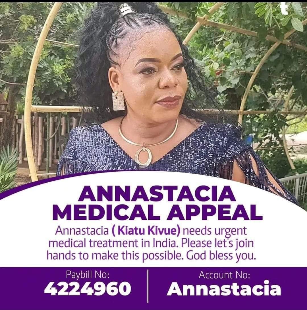 Annastacia Mukabwa fundraiser