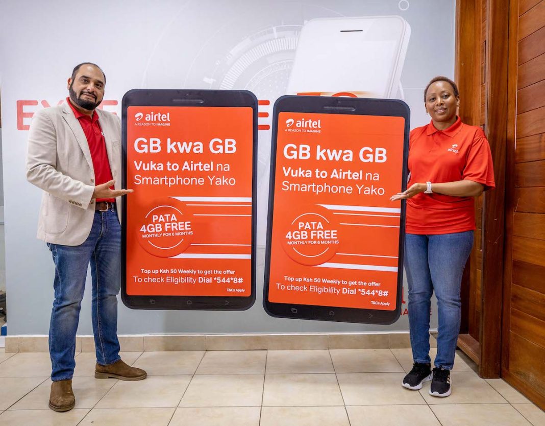 Airtel GB kwa GB campaign