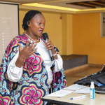 Standard Group CEO Marion Gathoga Mwangi