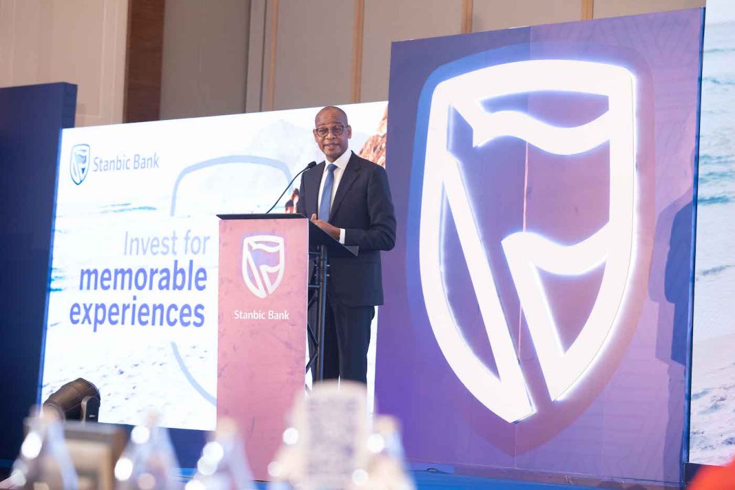 Dr Joshua Oigara CEO Stanbic Bank Kenya and South Sudan launches Stanbic Money Market Fund