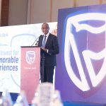 Dr Joshua Oigara CEO Stanbic Bank Kenya and South Sudan launches Stanbic Money Market Fund