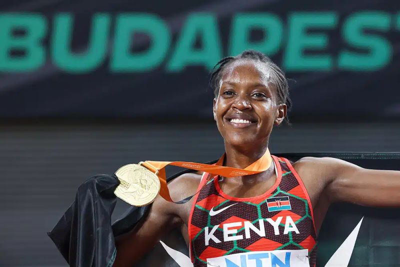 UOE to Issue Honorary Degree to 3X Olympic Champion Faith Kipyegon