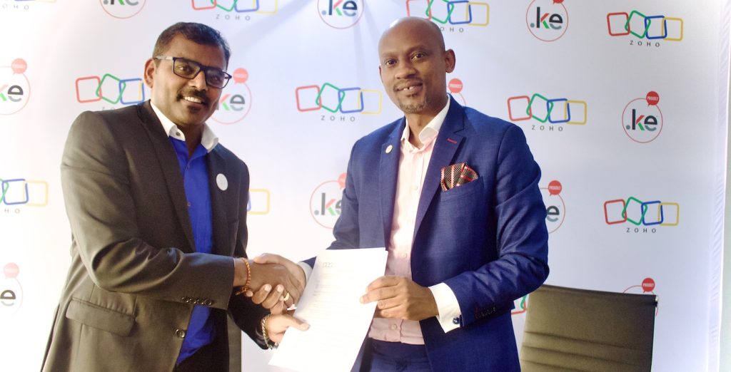 KeNIC in Deal With Zoho to Boost Innovation For .KE Domains