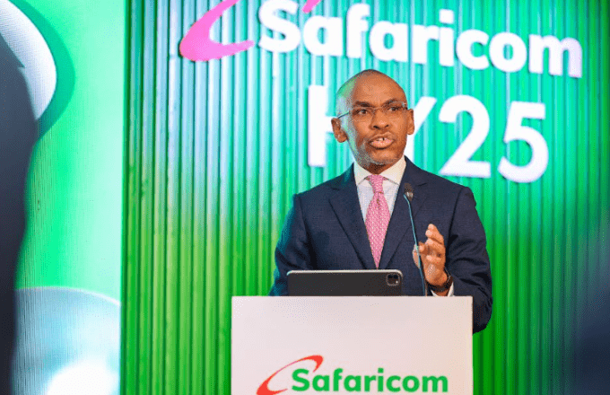 Safaricom CEO Peter Ndegwa