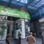 Kenya Safaricom Shop in downtown Haile Selassie Avenue, Nairobi, Kenya