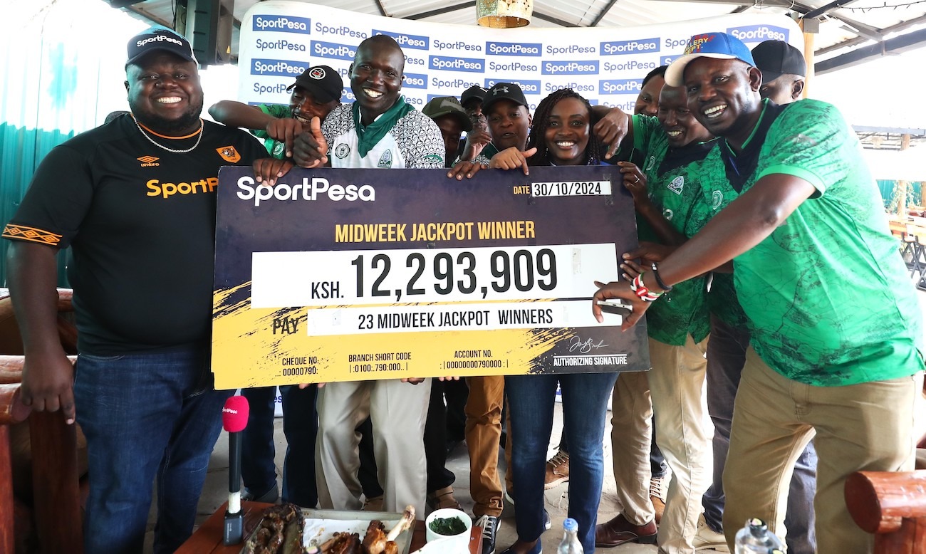 SportPesa Midweek Jackpot winners - 1