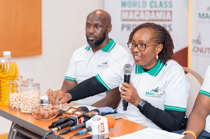 Jane Maigua, Chairperson of the MACNUT Association