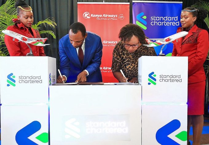 Standard Chartered Kenya Airways