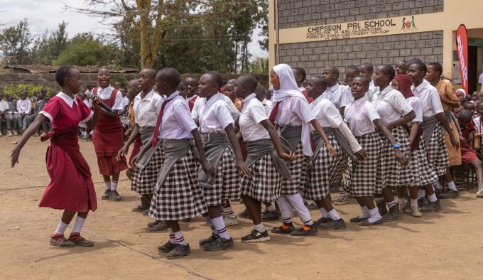 Bata Shoe Company Group Dance - Chepseon Primary School