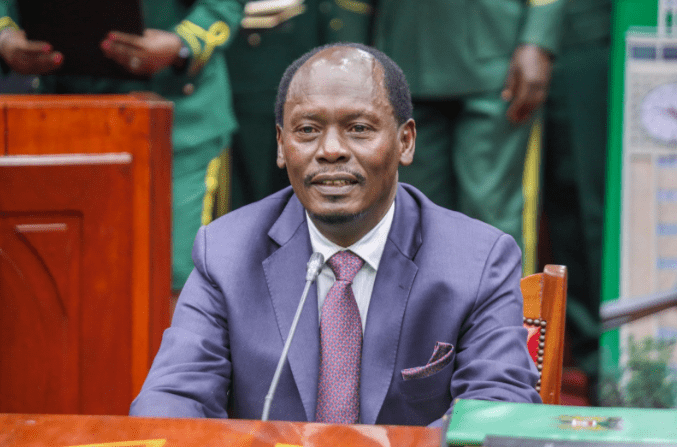 William Kabogo, the Cabinet Secretary, Ministry of ICT & Digital Economy (MICDE)