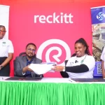 L-R Reckitt Sub- Saharan Africa Head of External Affairs, Media, and Partnerships Cassandra Uzo-Ogbugh, Country Manager, Reckitt Kenya, Mustapha Bugaje, Judith Oketch, Founder and CEO, Ambulex Solutions Limited, Margaret Gitau RN, The Pulse EMR Ambulance Chief Operating Officer.